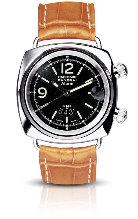 panerai radiomir alarm gmt|panerai radiomir vintage.